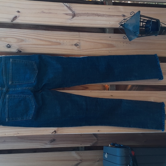 J Crew Matchstick Jeans w/ Factory Fringe Hems, 27 T - Picture 5 of 11